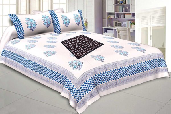Nitasha Square Bed Server/Food Mat/Bedsheet Protector Waterproof & Oilproof Food Mat, Multicolor, (36×36 inch), NI03 - Image 4