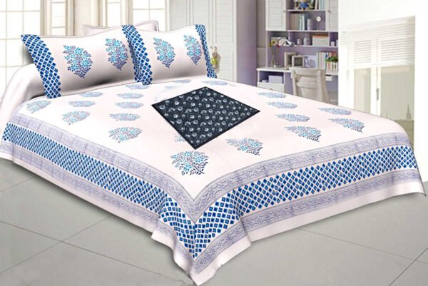 Nitasha Square Bed Server/Food Mat/Bedsheet Protector Waterproof & Oilproof Food Mat, Multicolor, (36×36 inch), NI02 - Image 3