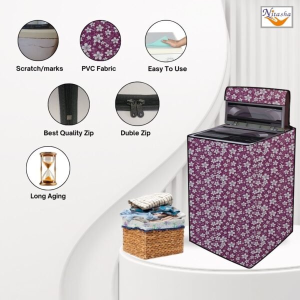 Nitasha Top Loading Washing Machine Cover - Image 4
