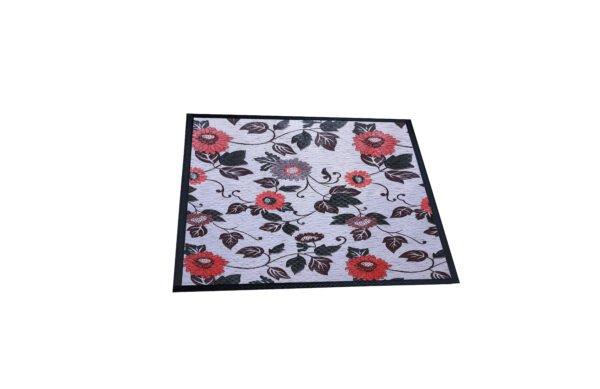 Nitasha Square Bed Server/Food Mat/Bedsheet Protector Waterproof & Oilproof Food Mat, Multicolor, (36×36 inch), NIt05 - Image 2