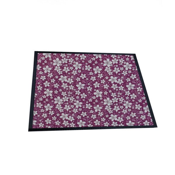 Nitasha Square Bed Server/Food Mat/Bedsheet Protector Waterproof & Oilproof Food Mat, Multicolor, (36×36 inch), NI06