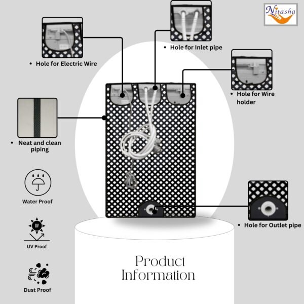 Nitasha Top Loading Washing Machine Cover - Image 3