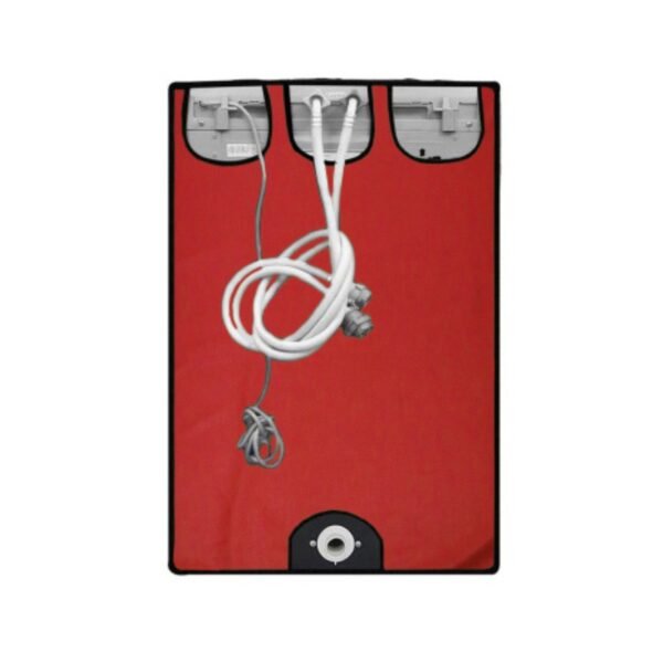 Red Front Loading Washing Machine Cover - Image 5
