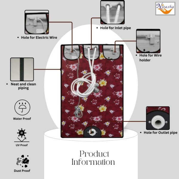 Front Loading Washing Machine Cover NIT-25 - Image 3