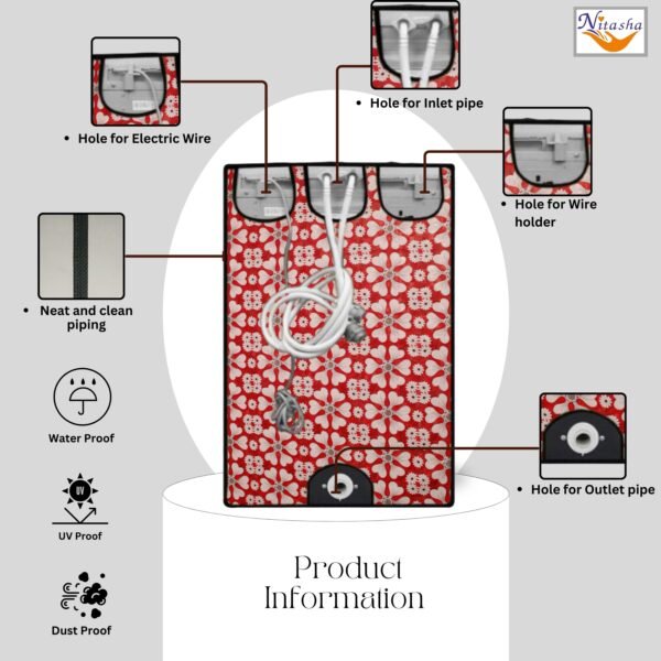 Front Load Fully Automatic Washing Machine Cover NIT20 - Image 4