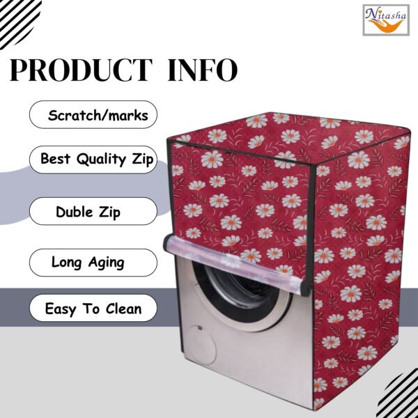 Front Loading Washing Machine Cover NIT-26 - Image 3