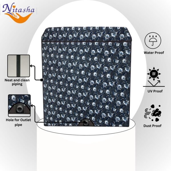 Nitasha Semi-Automatic Washing Machine Cover - Image 3
