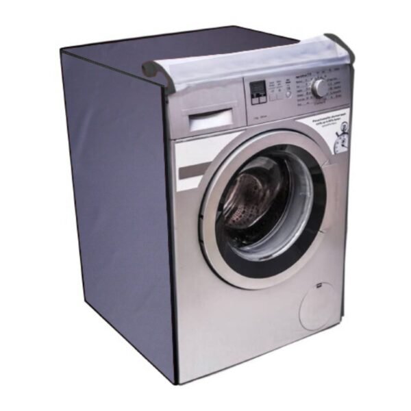 Front Loading Washing Machine Cover Grey - Image 2