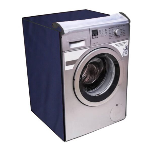 Front Loading Blue Washing Machine Cover - Image 2