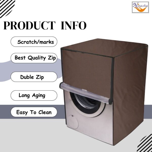 Front Loading Washing Machine Cover Browen - Image 4