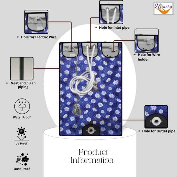 Fully Automatic Top Load Washing Machine Cover Nit09 - Image 2