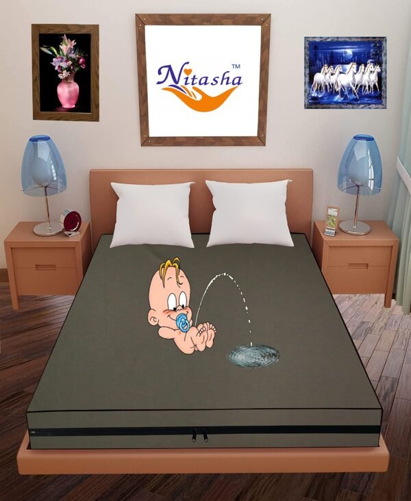 green-mattress cover