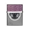 Nitasha floral waterproof washing machine cover for front load machine