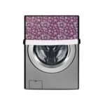 Nitasha floral waterproof washing machine cover for front load machine