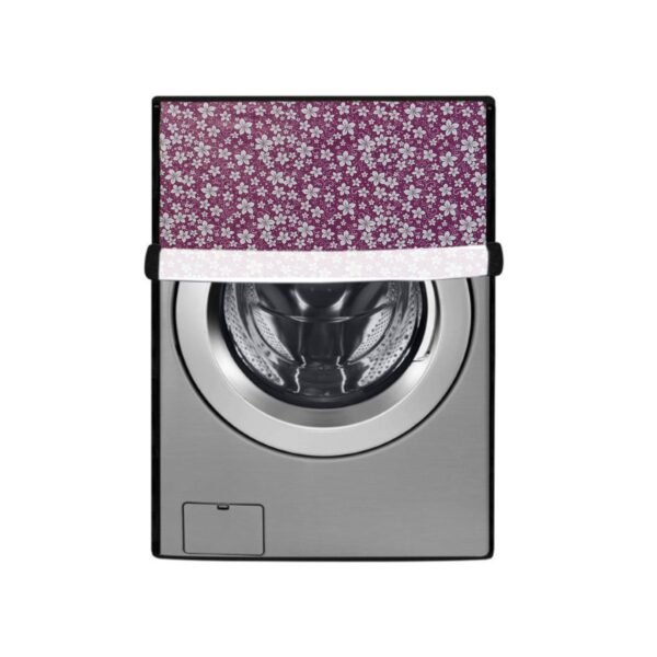 Nitasha floral waterproof washing machine cover for front load machine