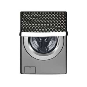 Nitasha floral waterproof washing machine cover for front load machine