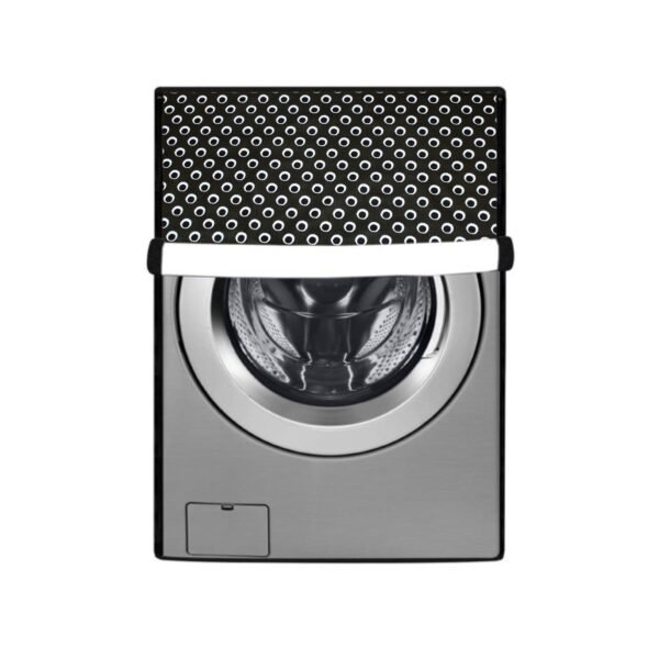 Nitasha floral waterproof washing machine cover for front load machine